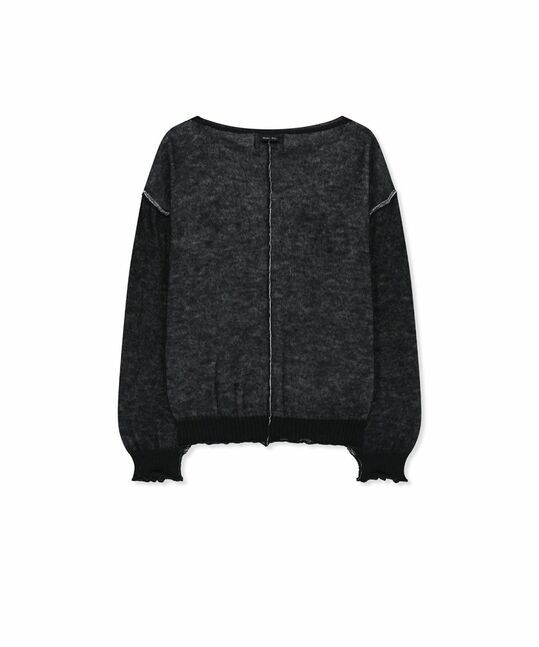 MATIN DUAL TONE KNIT PULLOVER