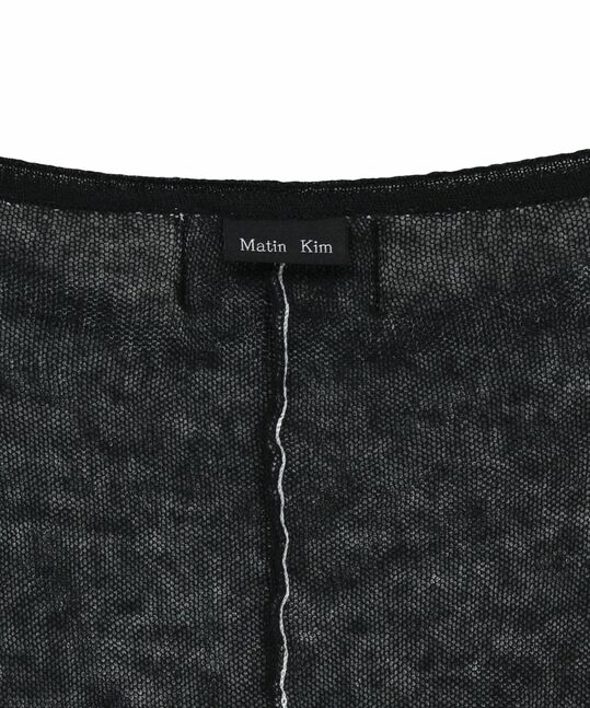 MATIN DUAL TONE KNIT PULLOVER