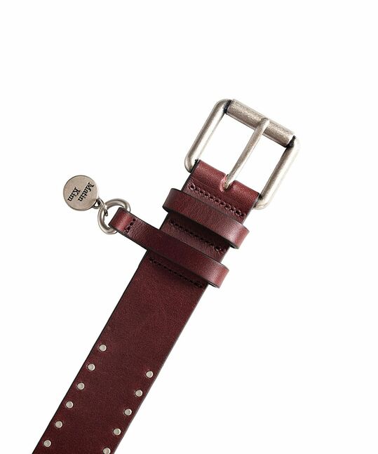 MINI DOT STUD LEATHER BELT