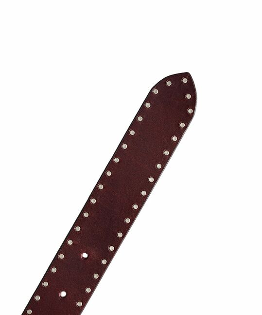 MINI DOT STUD LEATHER BELT