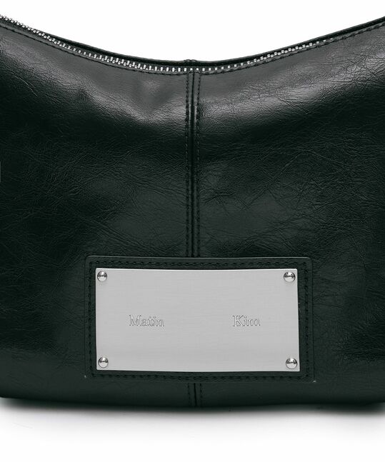 EYELET SHIRRING SHOULDER BAG