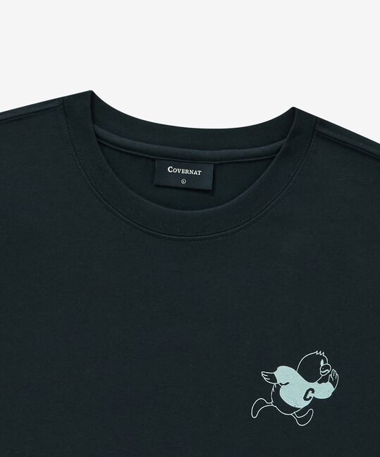COVERNAT DUCK GRAPHIC LOGO T-SHIRT
