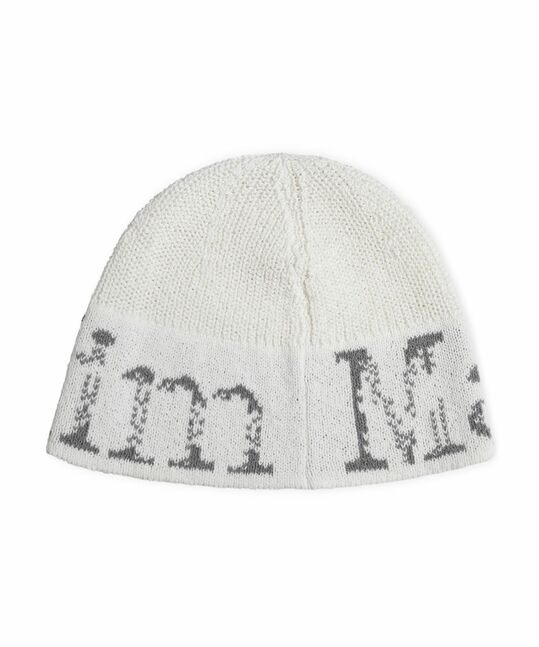 CRACKED LOGO LIGHT BUCKET BEANIE