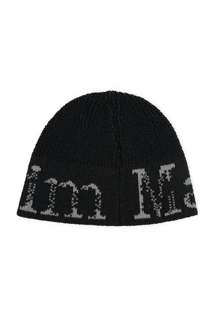 CRACKED LOGO LIGHT BUCKET BEANIE