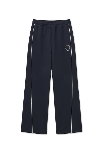 HEART LOGO TRACK PANTS