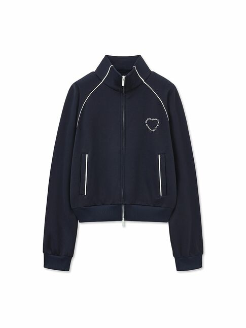 HEART LOGO TRACK JUMPER