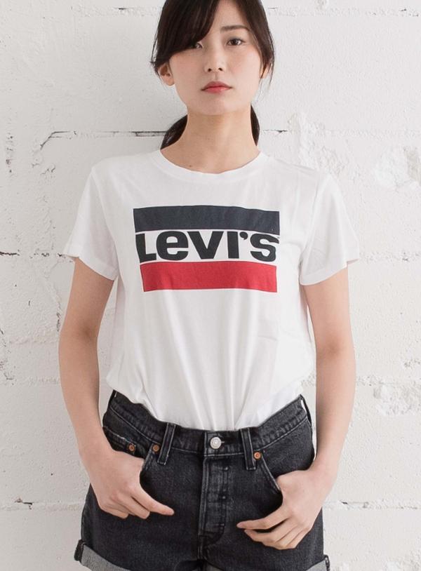 THE PERFECT TEE SPORTSWEAR LOGO WHITE G