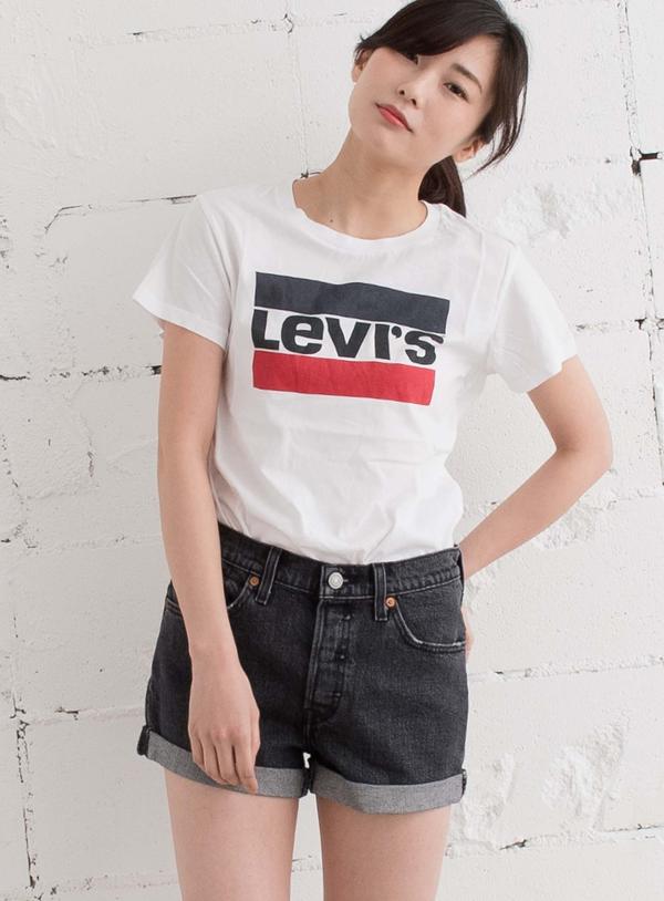 THE PERFECT TEE SPORTSWEAR LOGO WHITE G