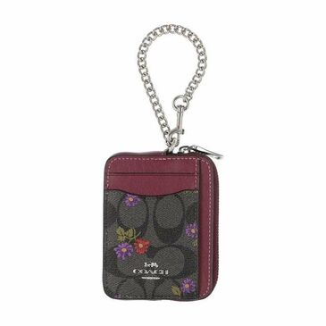 Coach zip card case 