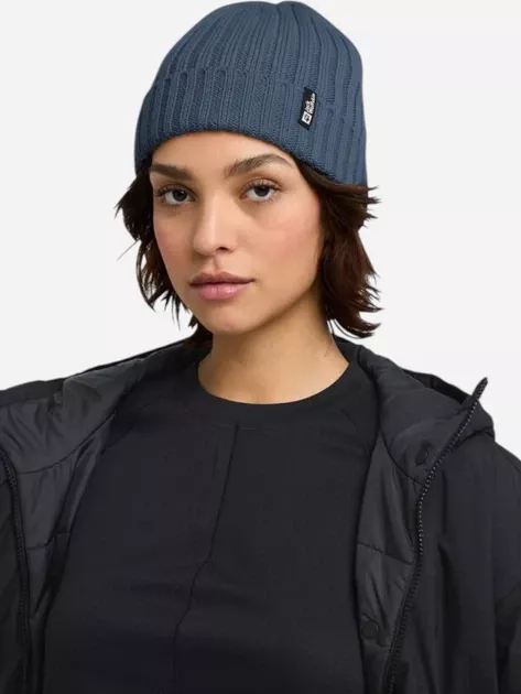 RIB KNIT BEANIE