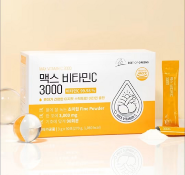 Өндөр тунтай Max Витамин С 3000mg