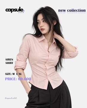 Siren shirt - Blush