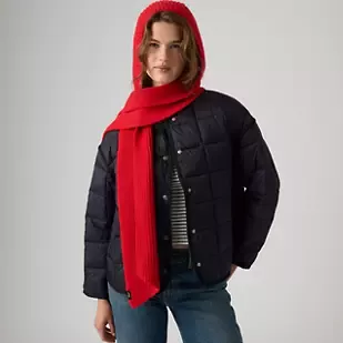 WS SADIE SNOOD MARS RED