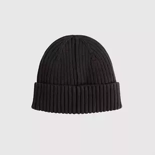 SUNSET BEANIE ANTHRACITE NIGHT COTTON