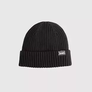 SUNSET BEANIE ANTHRACITE NIGHT COTTON