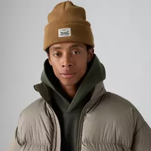 EMBARCADERO BEANIE FOXTROT BROWN