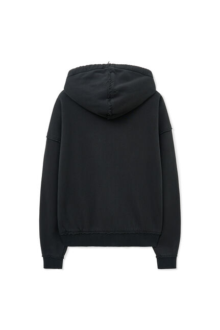 RAW CUT APPLIQUE HOODY ZIP UP