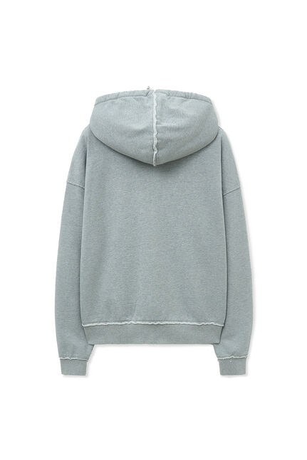 RAW CUT APPLIQUE HOODY ZIP UP