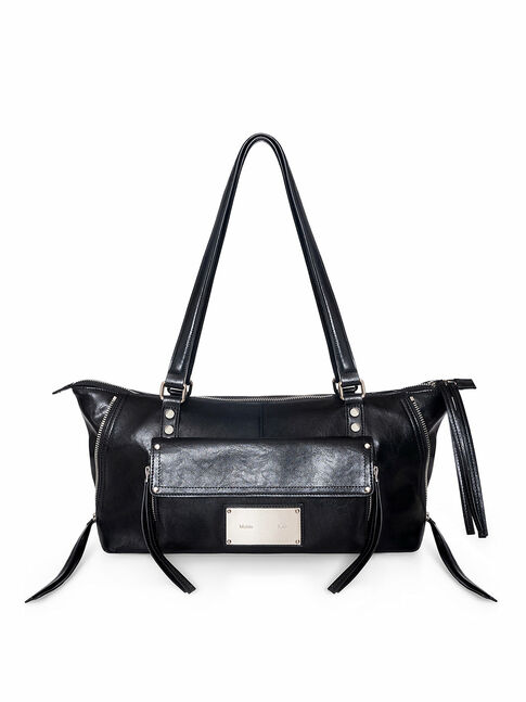 FLAP POCKET SHOULDER BAG
