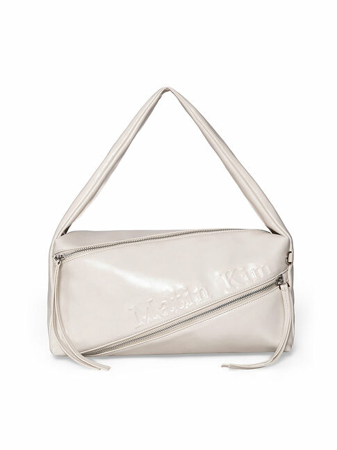 PADDED DIAGONAL ZIPPER BAG