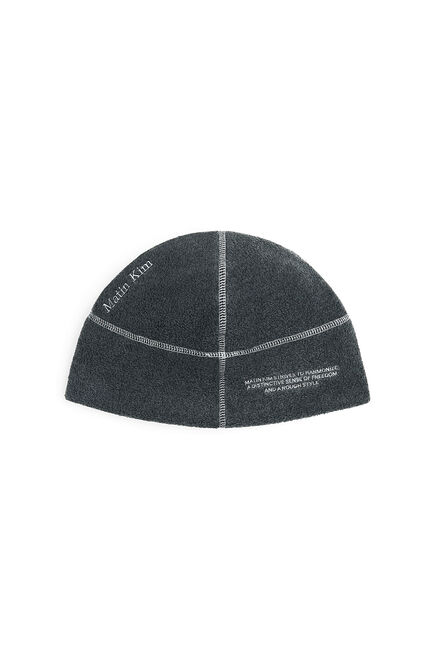 LOGO EMBROIDERED FLEECE BEANIE