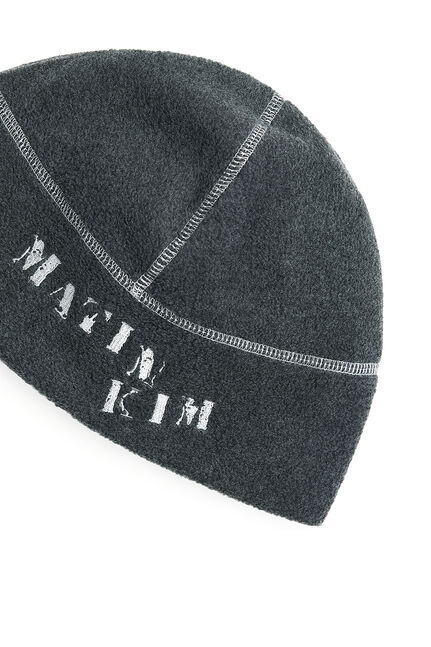 LOGO EMBROIDERED FLEECE BEANIE