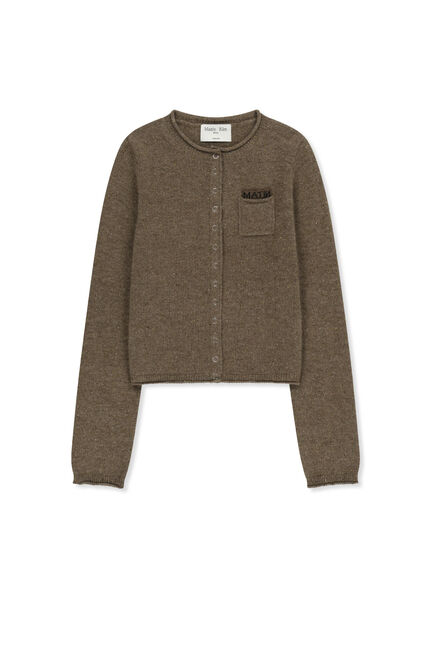 NEP YARN MINI POCKET KNIT CARDIGAN