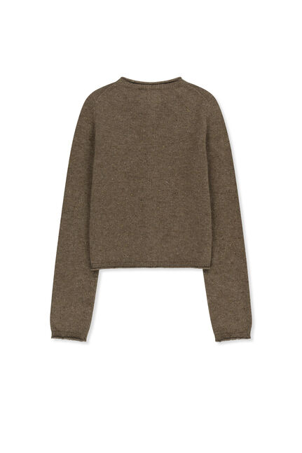 NEP YARN MINI POCKET KNIT CARDIGAN