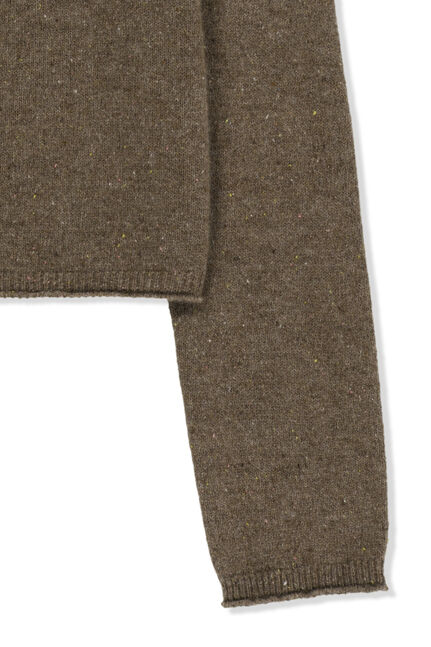NEP YARN MINI POCKET KNIT CARDIGAN
