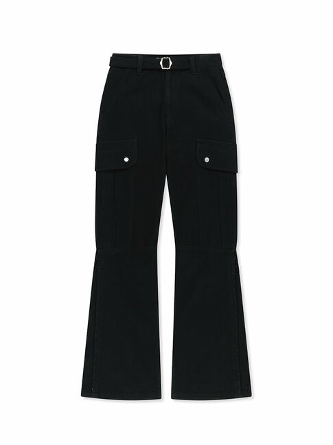 MULTI HOOK BOOTCUT CARGO PANTS