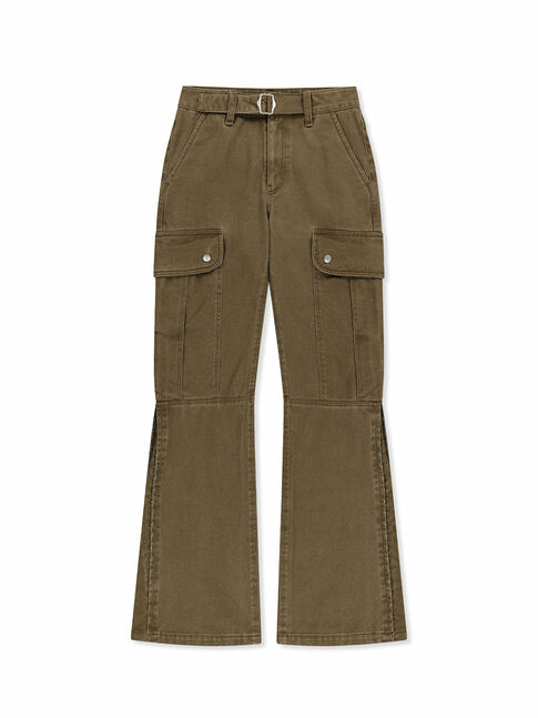 MULTI HOOK BOOTCUT CARGO PANTS