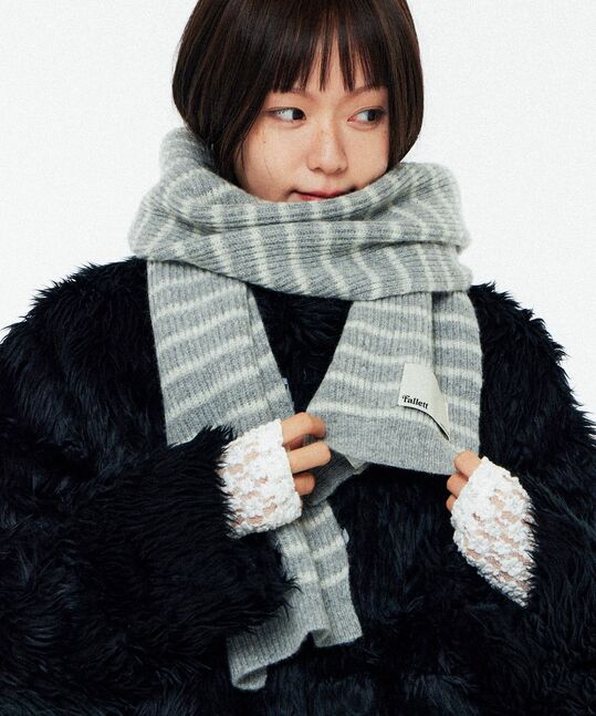 Logo Wool Muffler