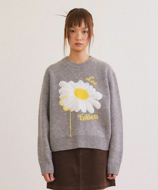 [FALLETT X LEE] Sun Flower Knit