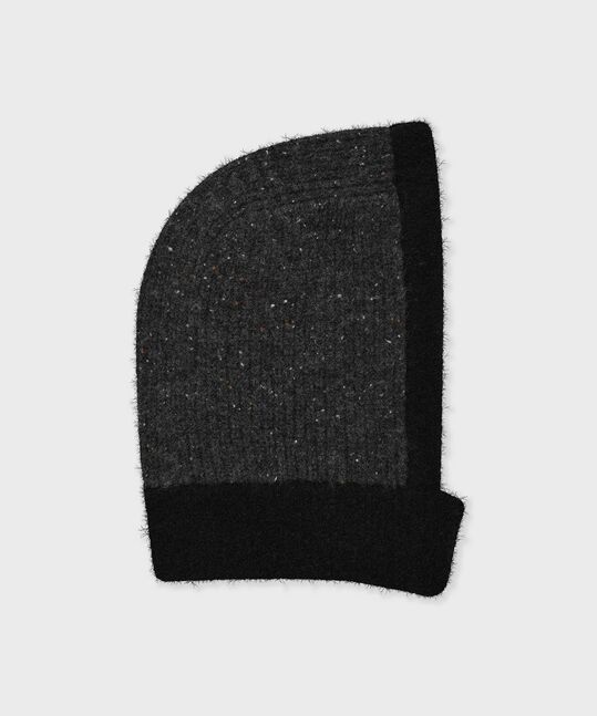 Knit Button Balaclava