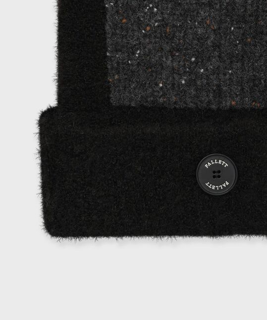 Knit Button Balaclava