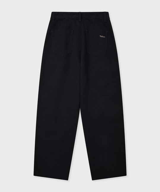 Two-Tuck Cotton Pants