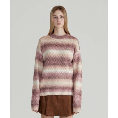 Gradation Stripe Knit