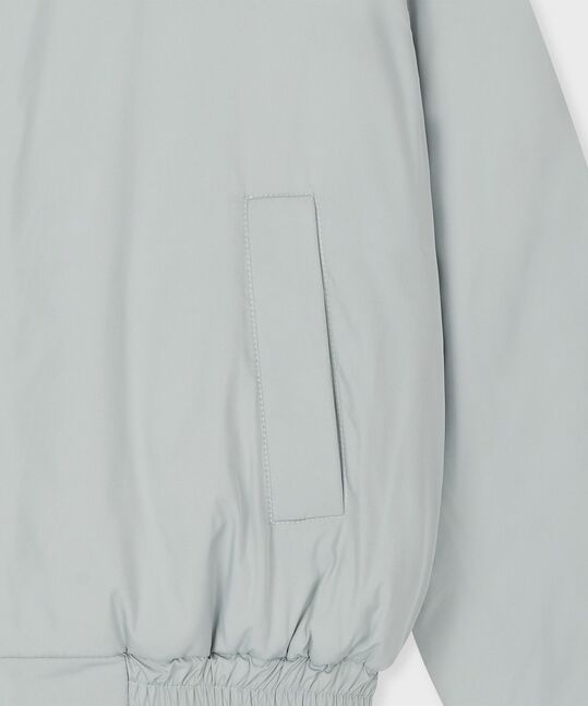 Crop Padded Blouson Jacket