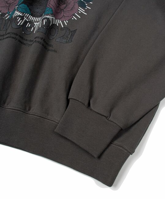 Black Leopard Sweatshirt