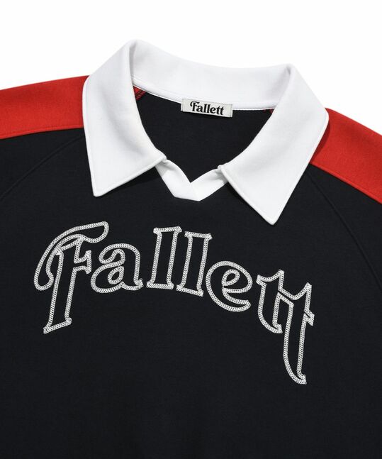 Sporty Collar Sweatshirt