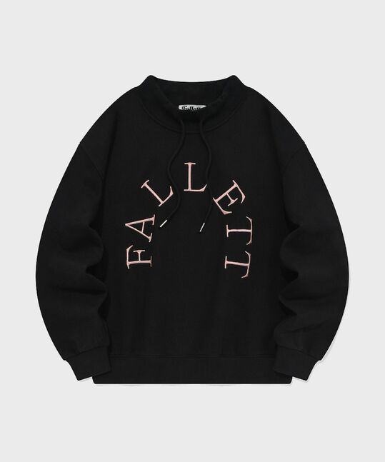 Half Neck Arch Logo Sweatshirt