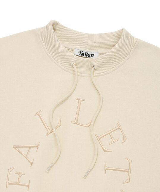 Half Neck Arch Logo Sweatshirt
