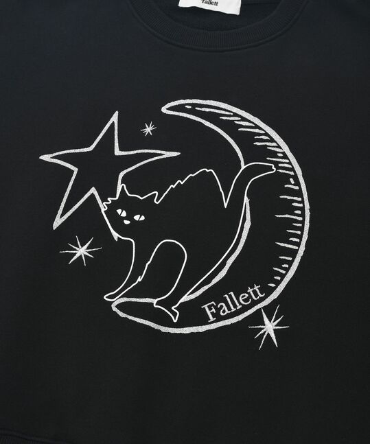 Moonlight Nero Sweatshirt