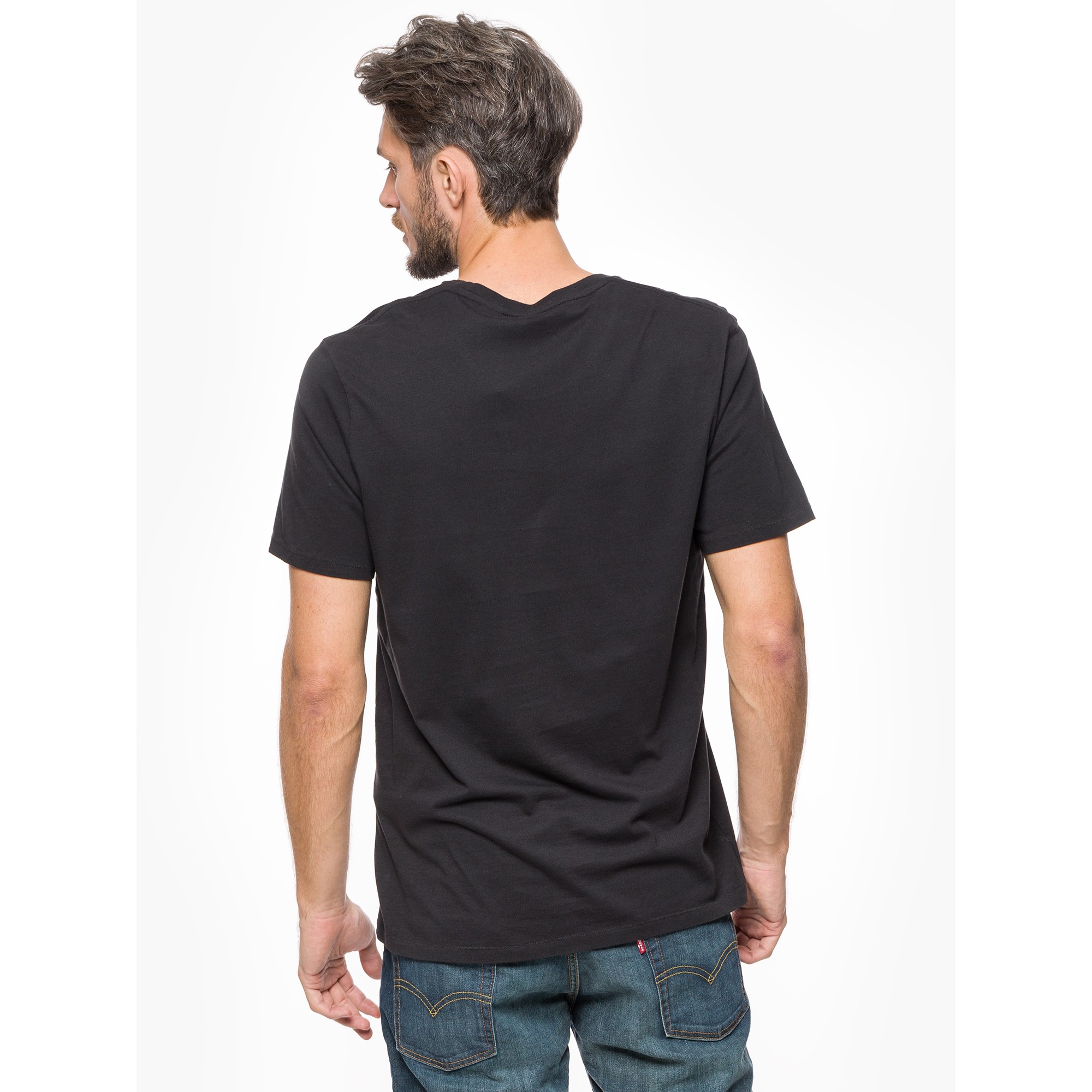 GRAPHIC SETIN NECK GRAPHIC H215HM BLA