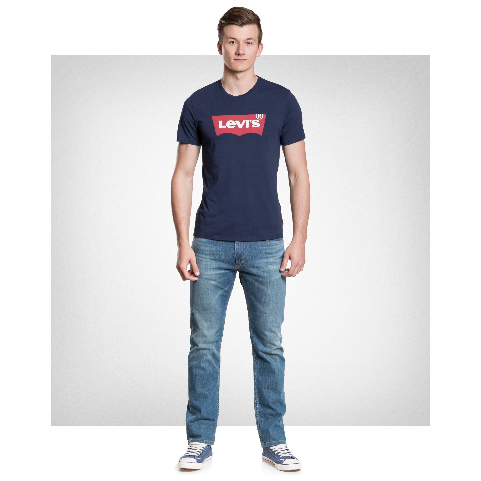 GRAPHIC SETIN NECK HM GRAPHIC DRESS BL