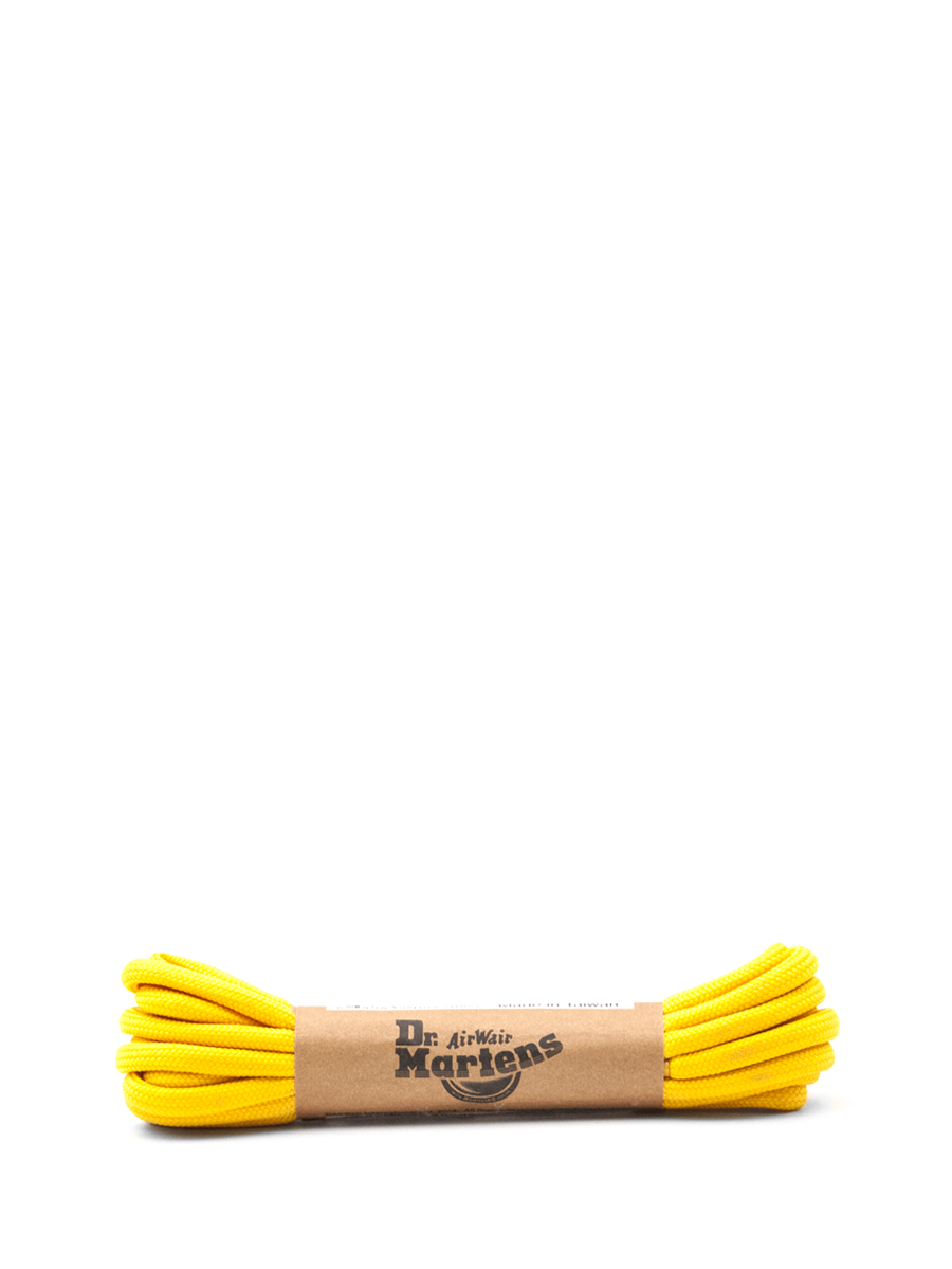 LACES 140CM YELLOW ROUND LACE 8-10I - EA