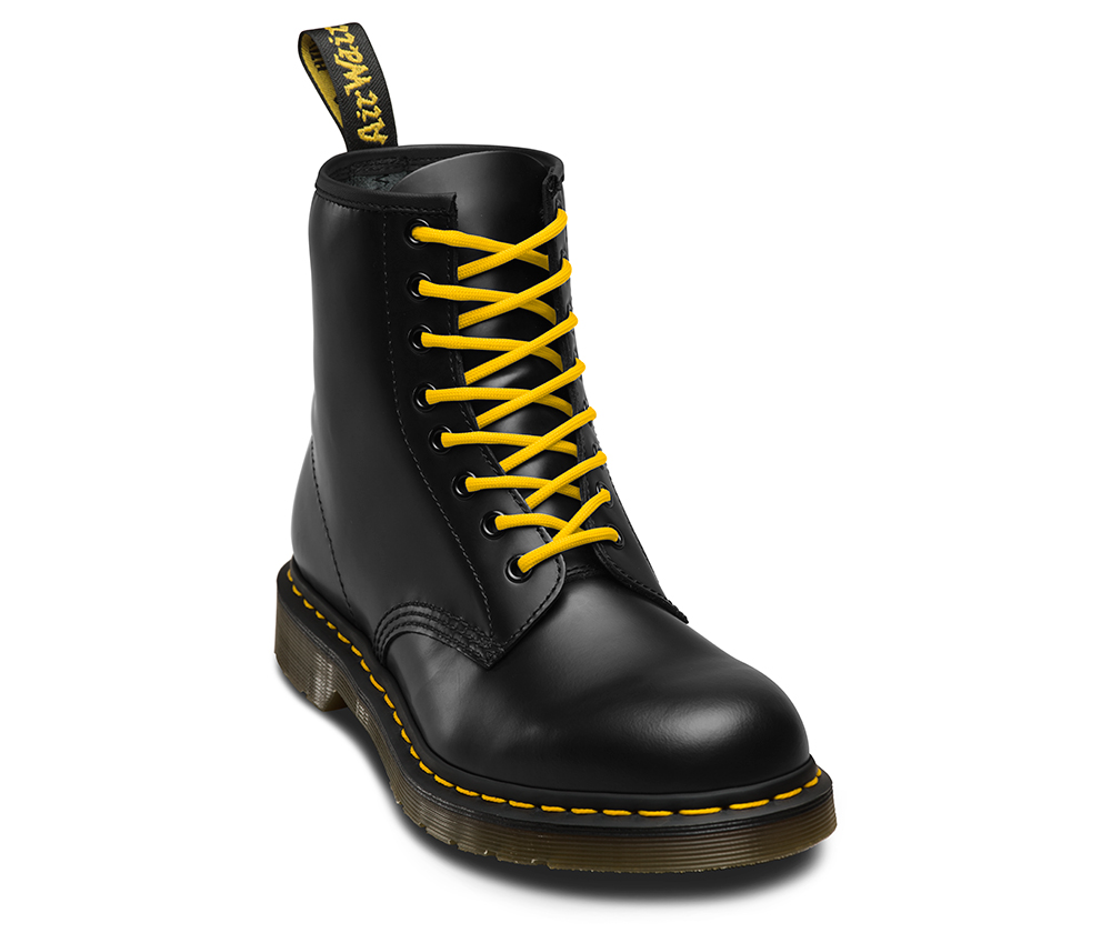 LACES 140CM YELLOW ROUND LACE 8-10I - EA