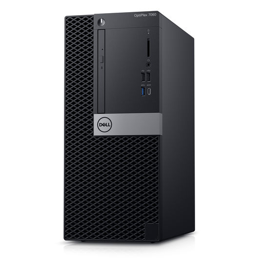 Dell OptiPlex 7060 MT, i7-8700, 8GB memory, 256GB SSD, 8x DVD+/-RW, K&M, No OS