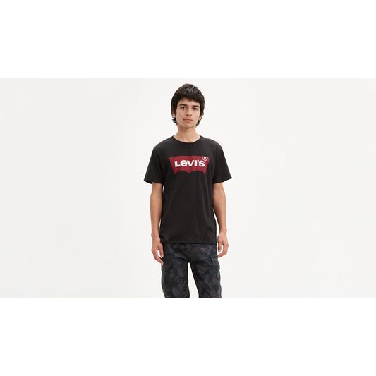 GRAPHIC SETIN NECK GRAPHIC H215HM BLA