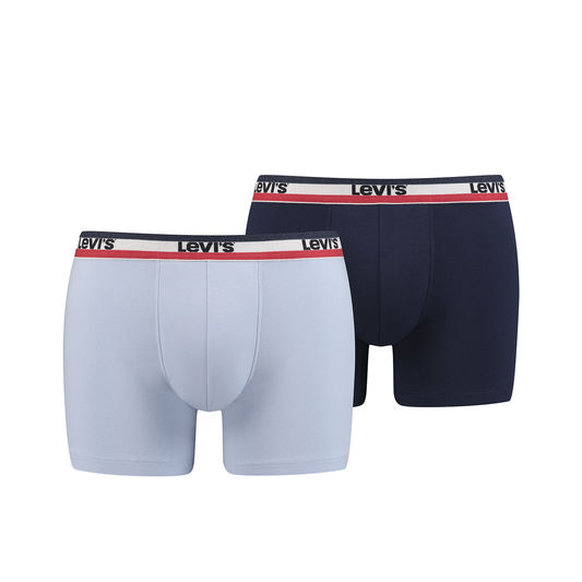 LEVIS 200SF SPRTSWR LOGO COLOR BOXER BRIEF 2P